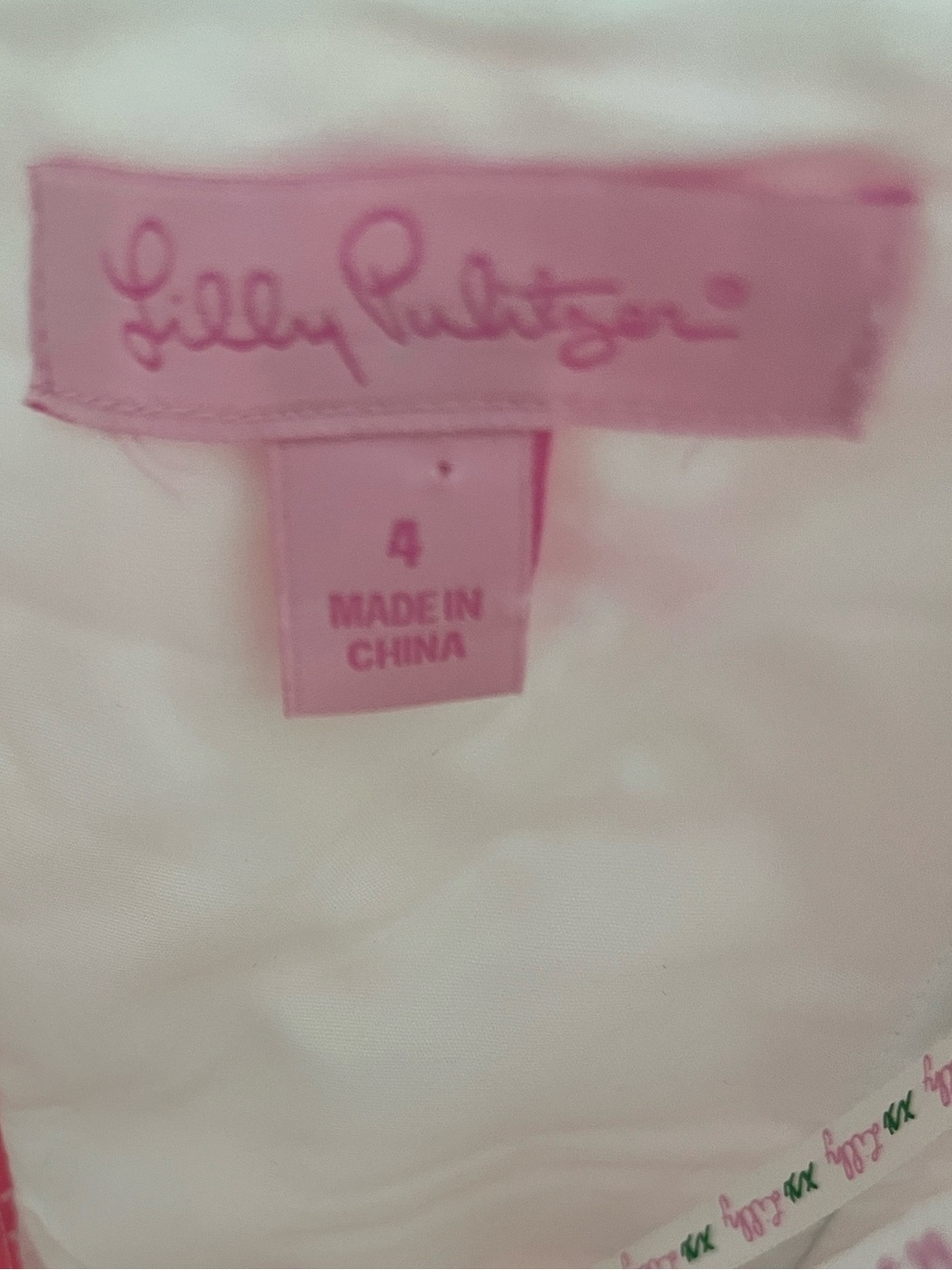 Lilly Pulitzer Betsey Bright Bicycle Print Cotton Lace Applique Sundress size 4 - Picture 2 of 9